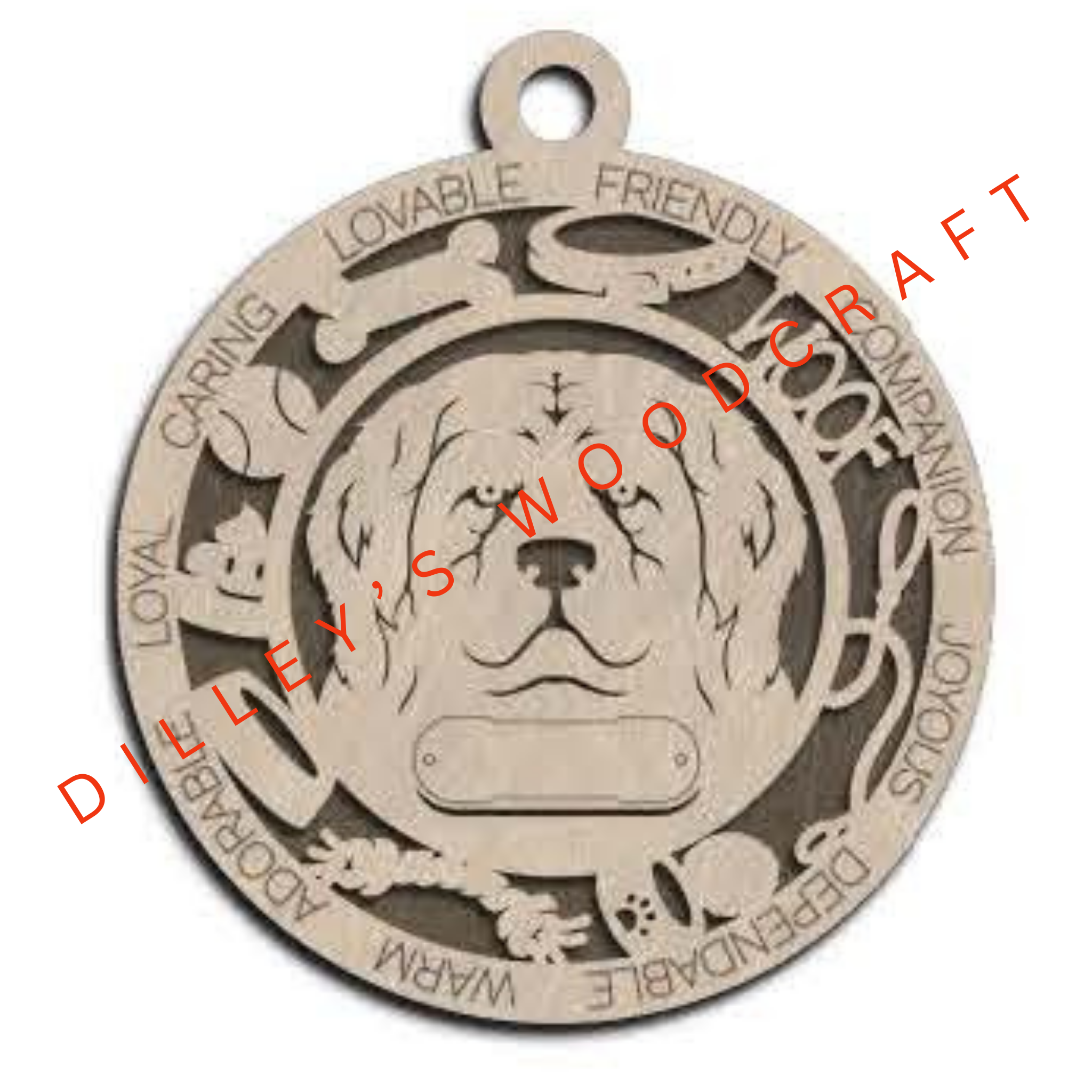 Dog Ornament Friendly - Newfondland