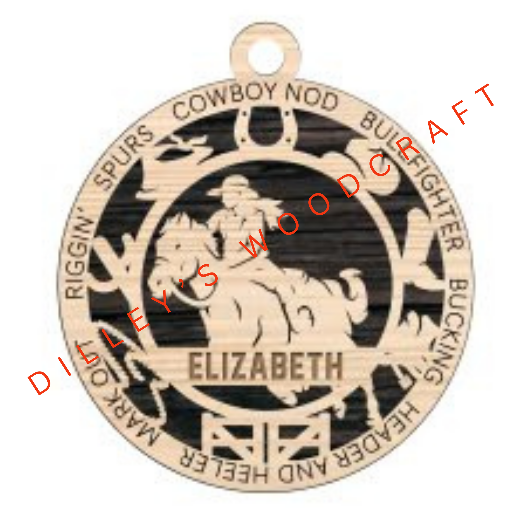 Stadium Series Ornament - Horse Riding (Female)