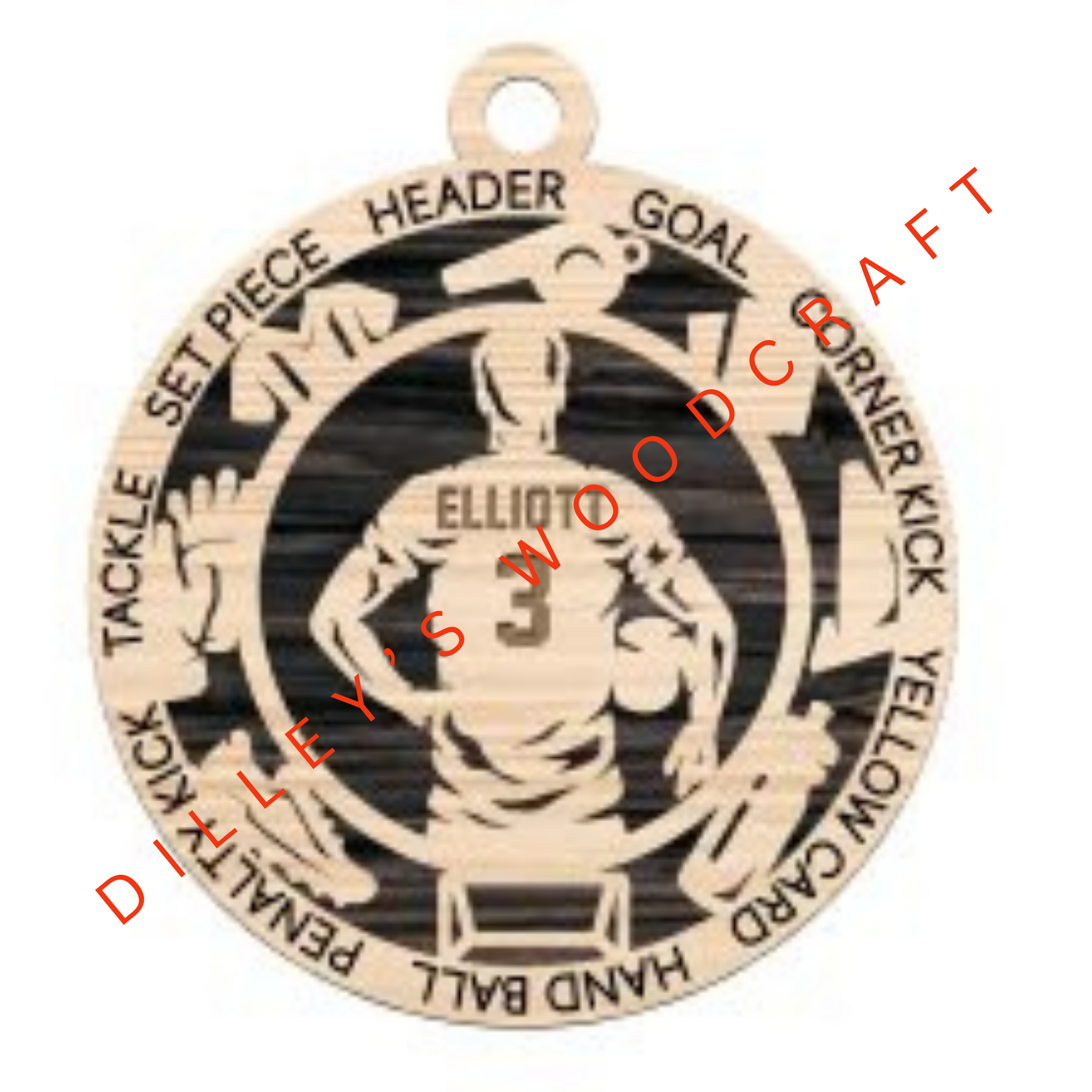 Stadium Series Ornament - Soccer (Male)