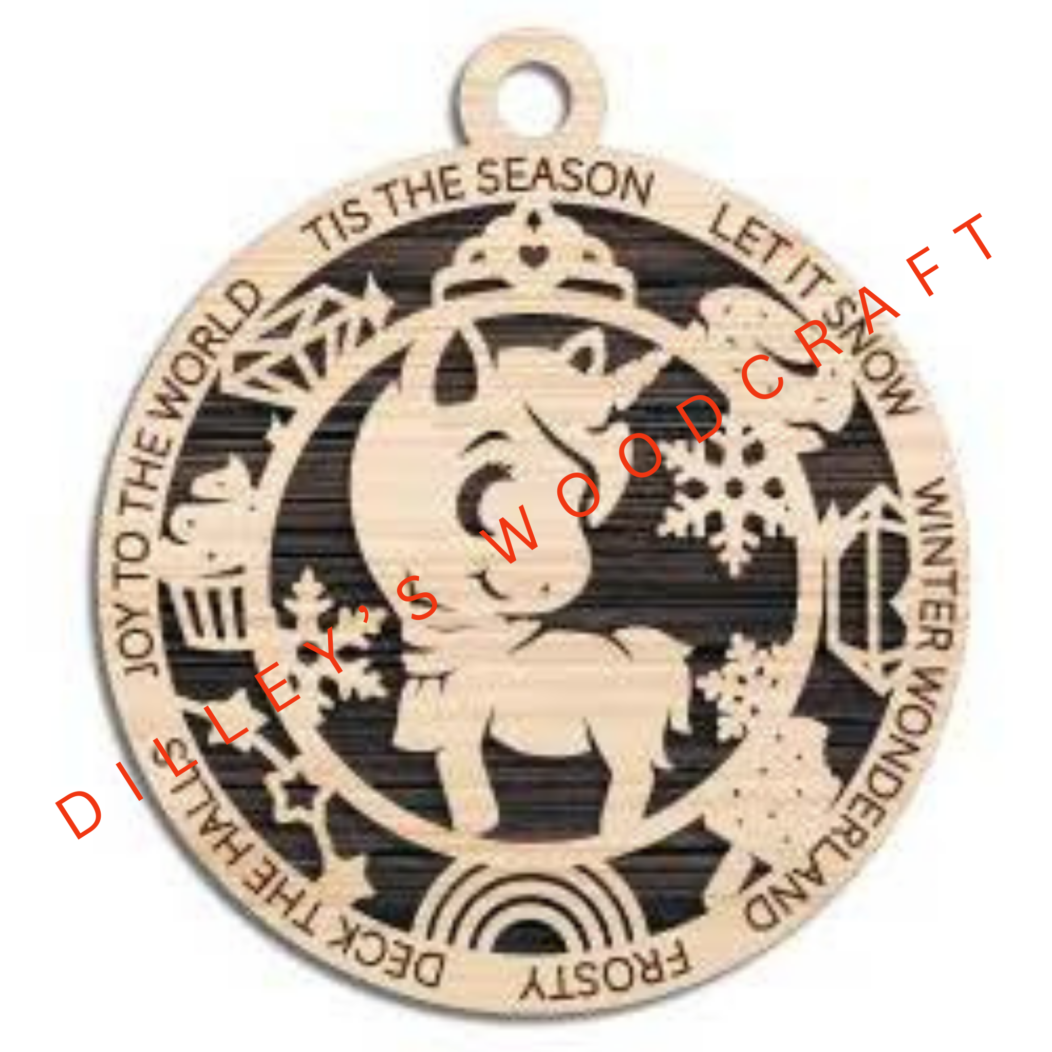 Tiny Tot Ornament - Unicorn