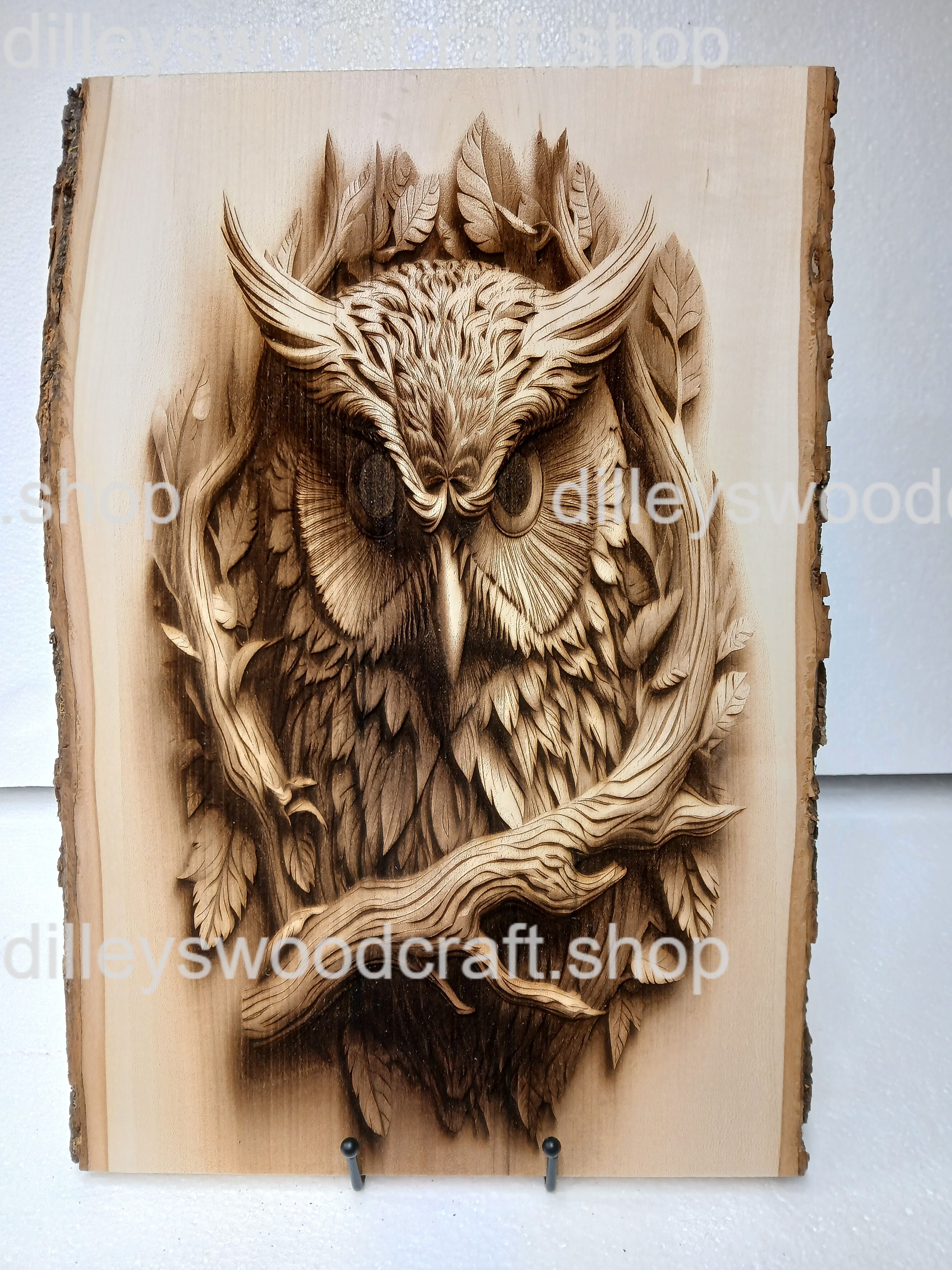 Owl Engraving