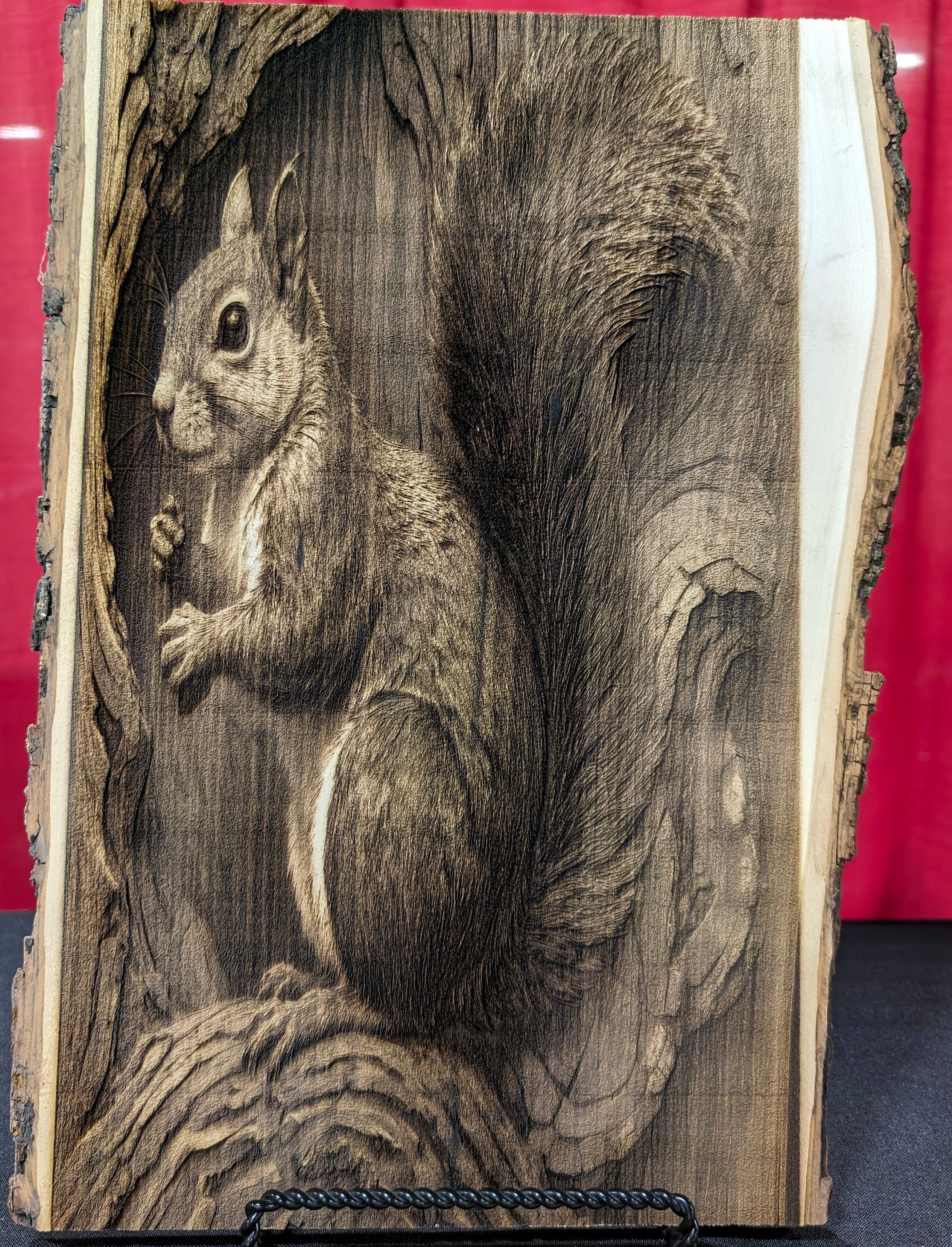Squirrel Engraving Board