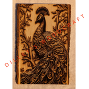 Peacock Rectangle Engraving Board