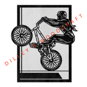 Sports Plaques - Female BMX