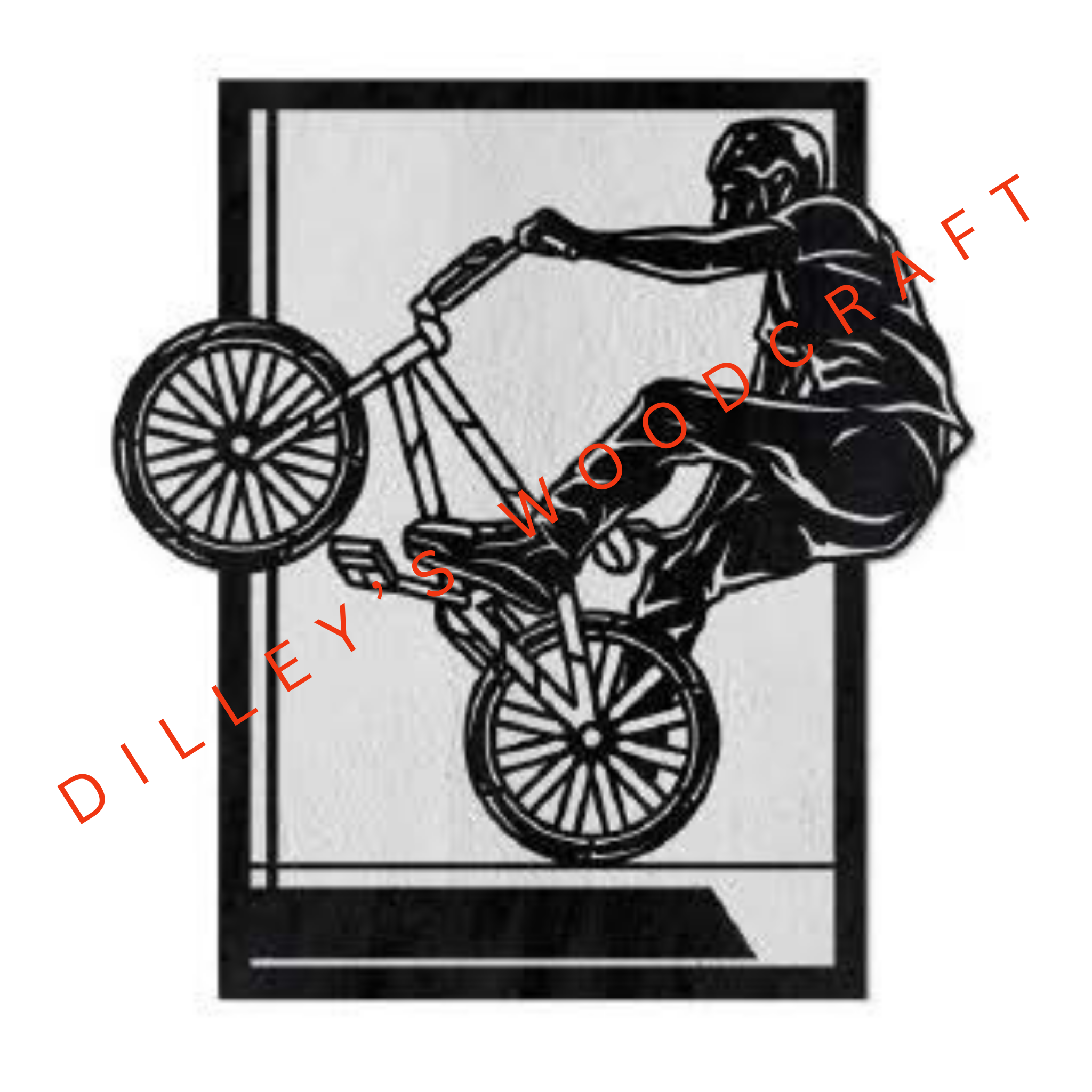 Sports Plaques - Male BMX