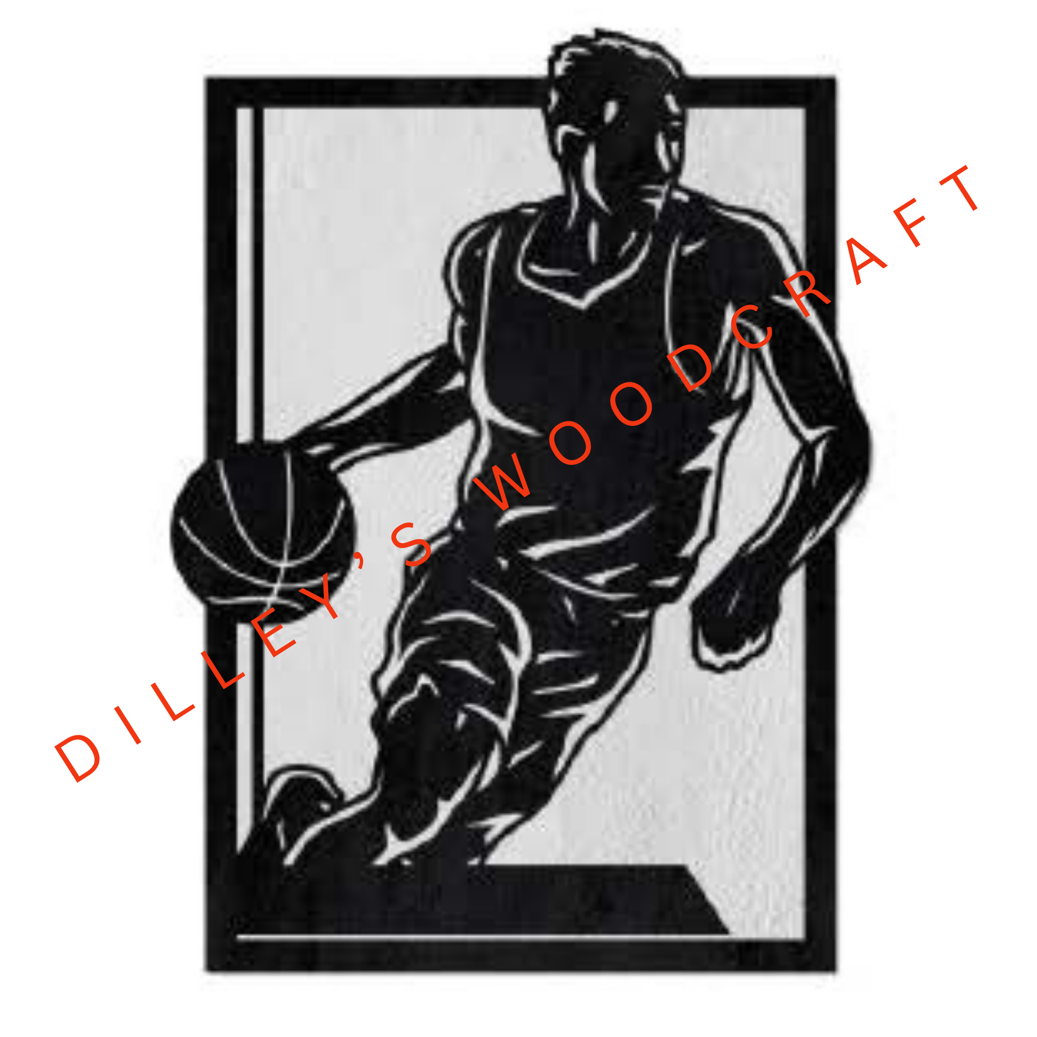 Sports Plaques - Male Basketball