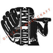 Sports Plaques - Baseball and Batter