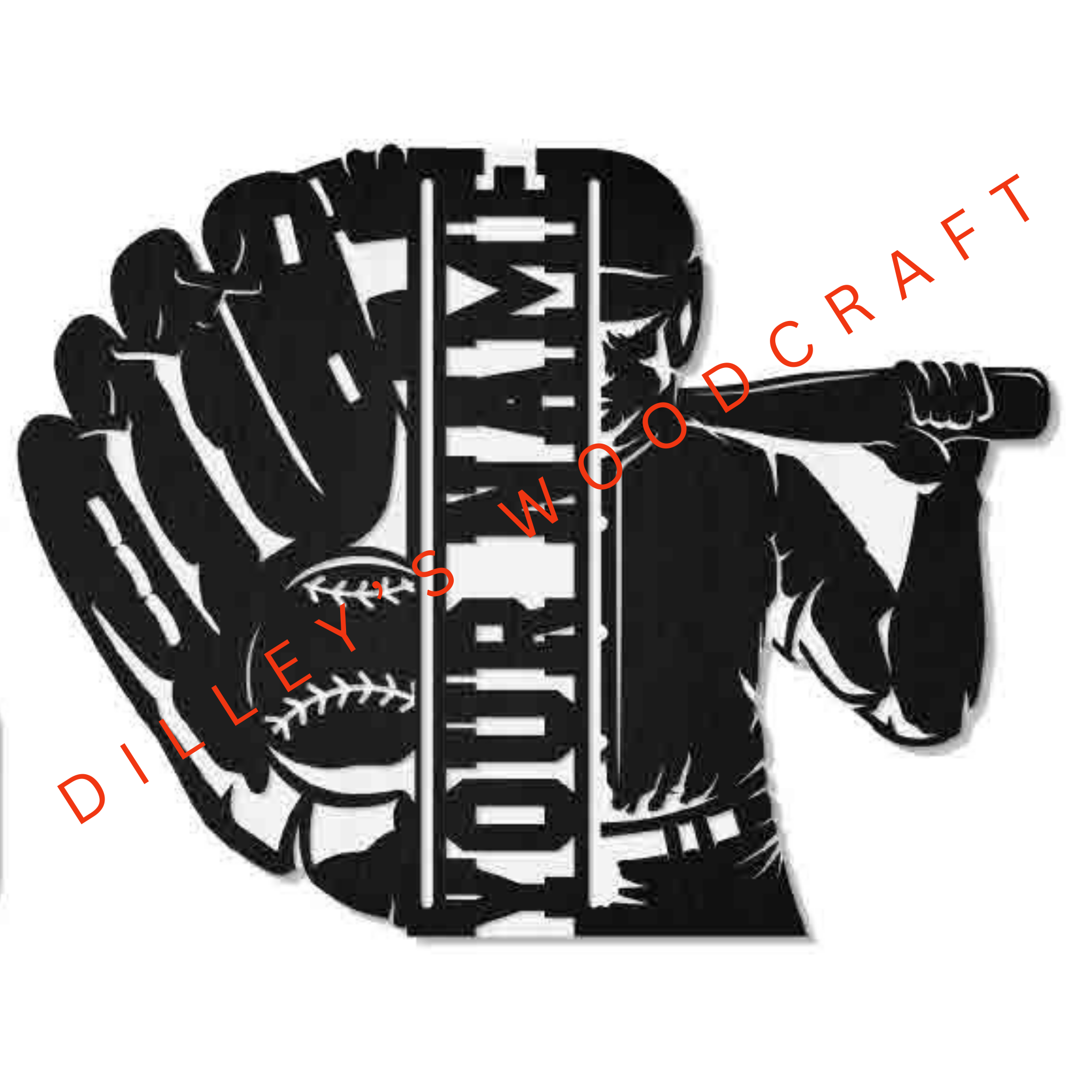 Sports Plaques - Baseball and Batter