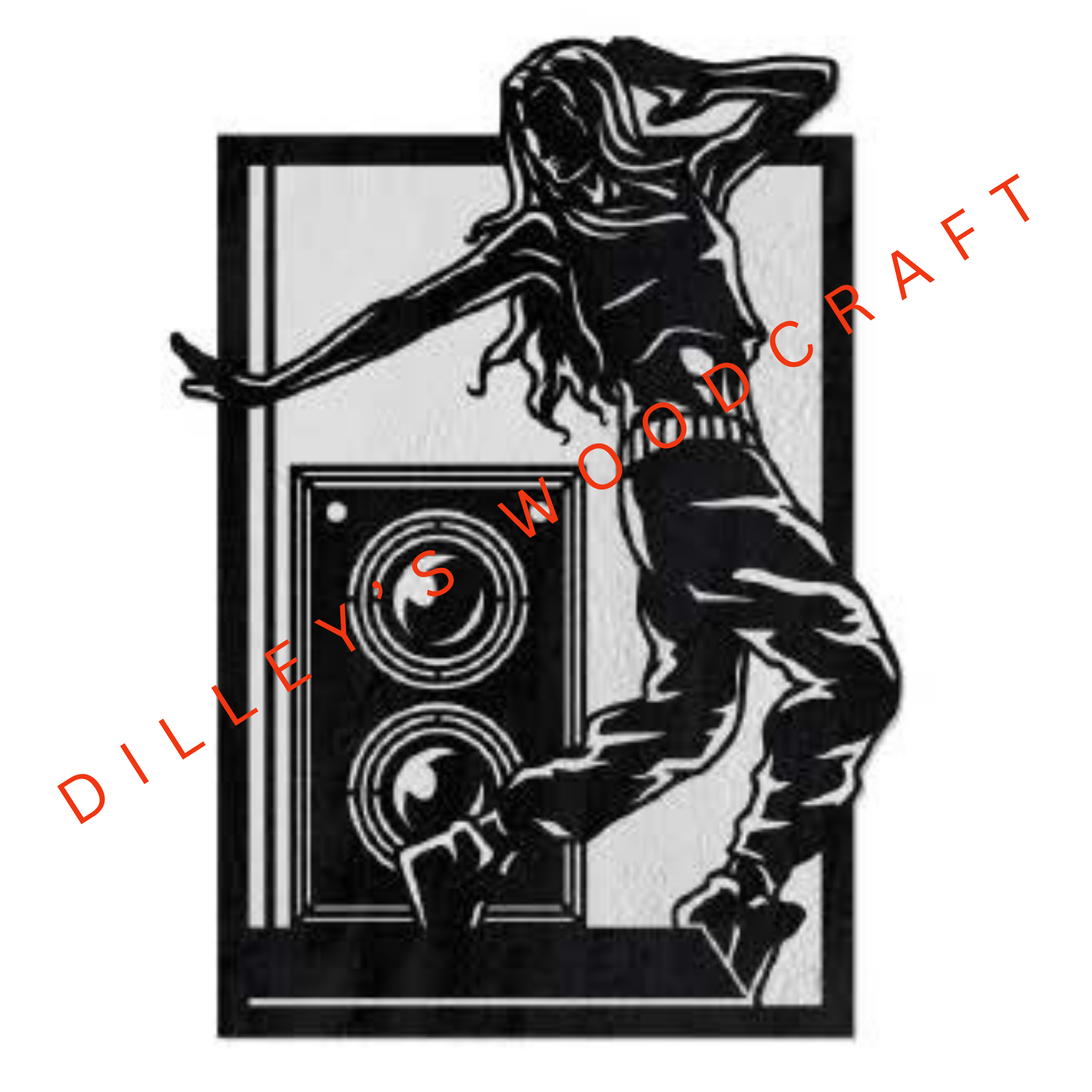 Sports Plaques - Female Street Dancer