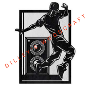 Sports Plaques - Male Street Dancer
