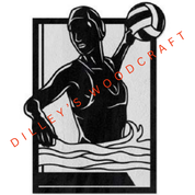 Sports Plaques - Female Water Polo