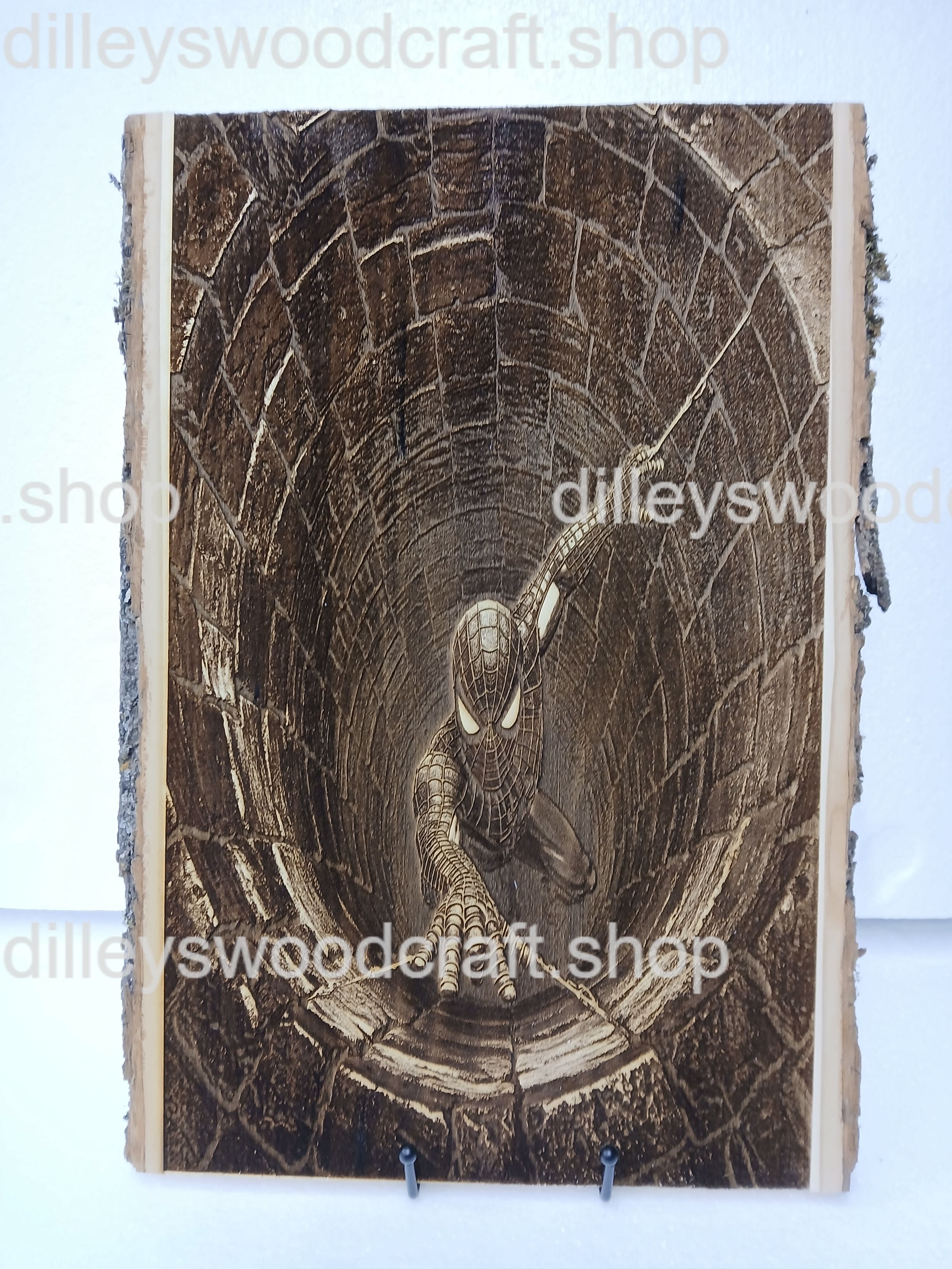 Spiderman Engraved Board
