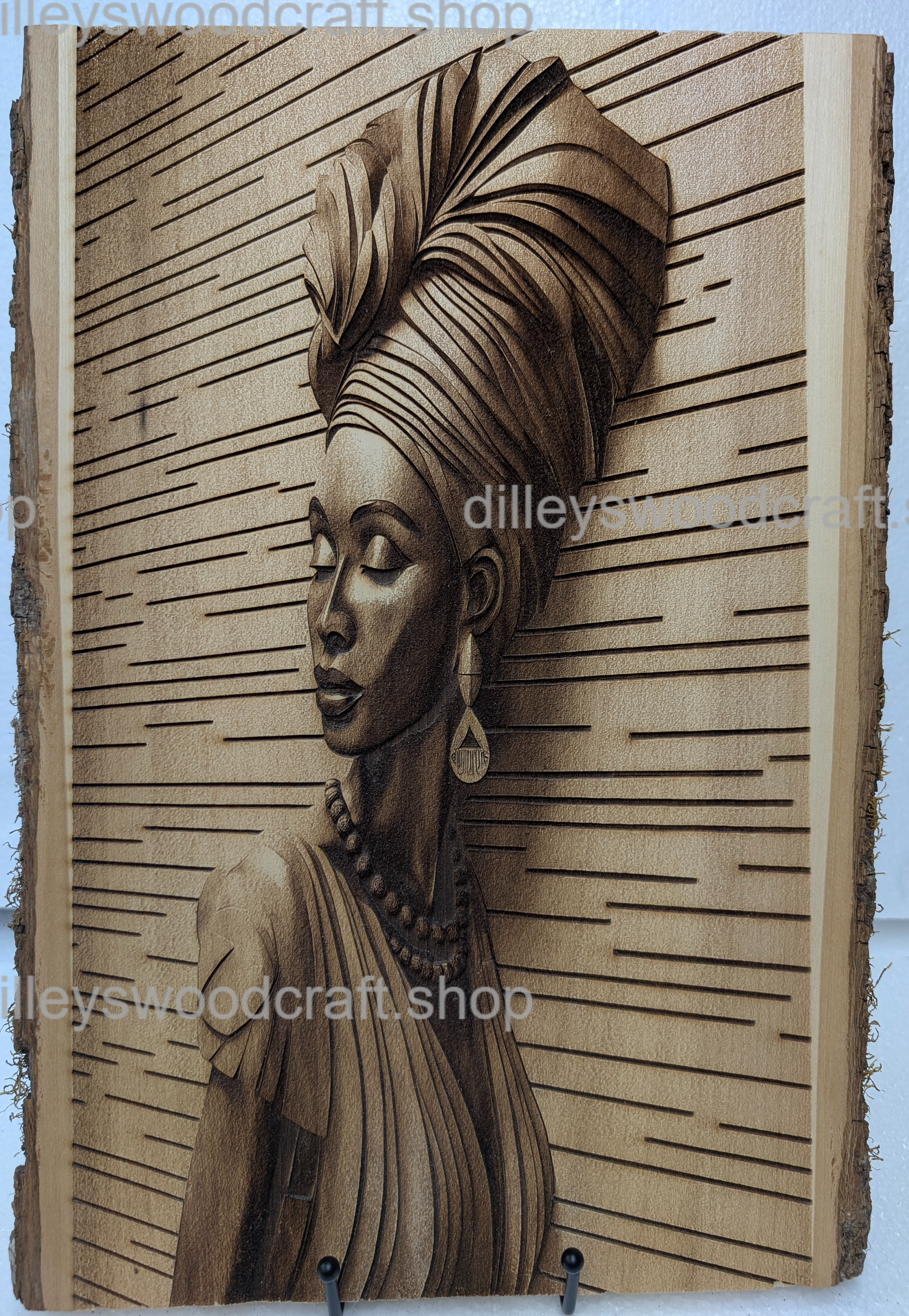 Woman of Color Engraving Board
