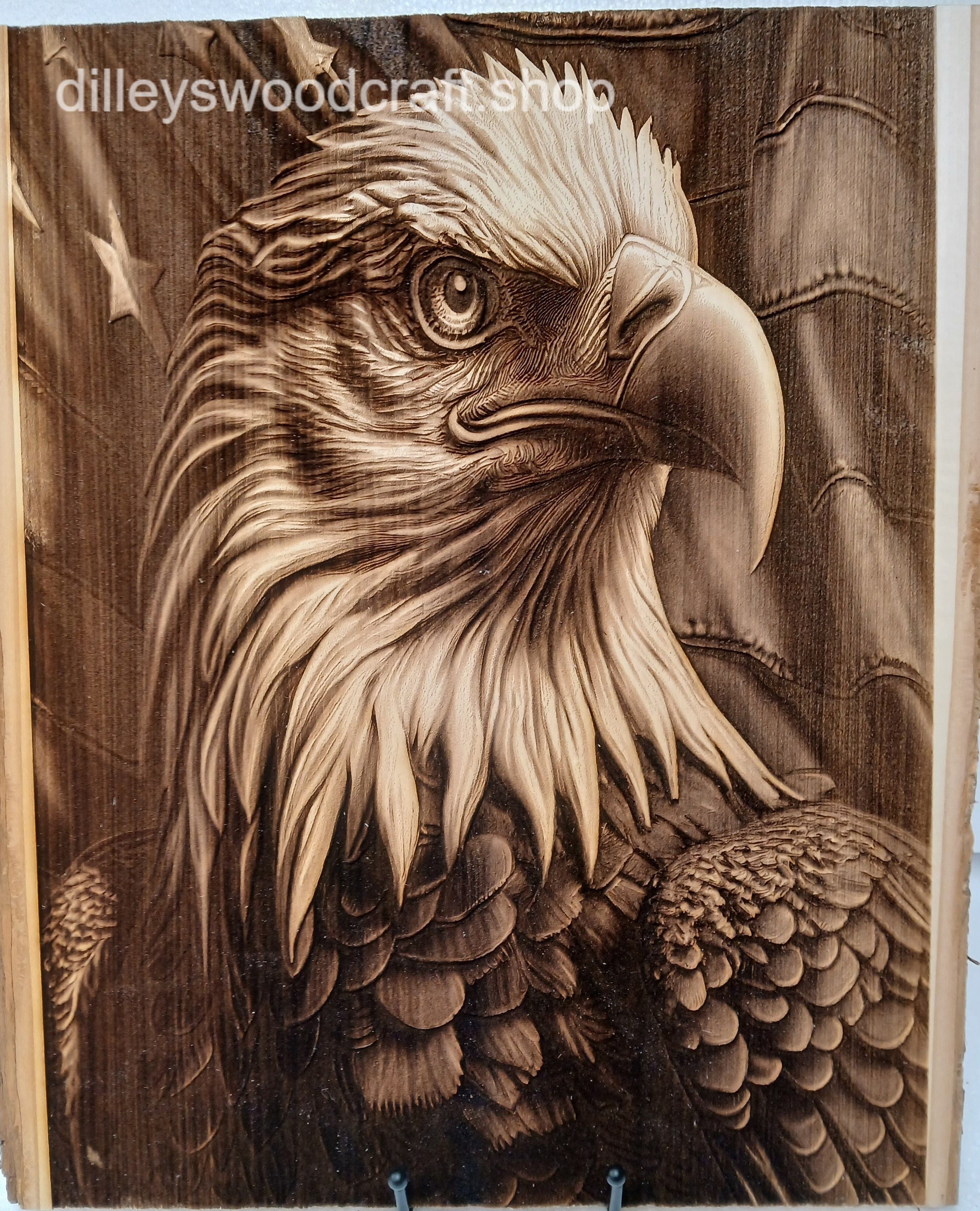 Eagle Head Engraving Board