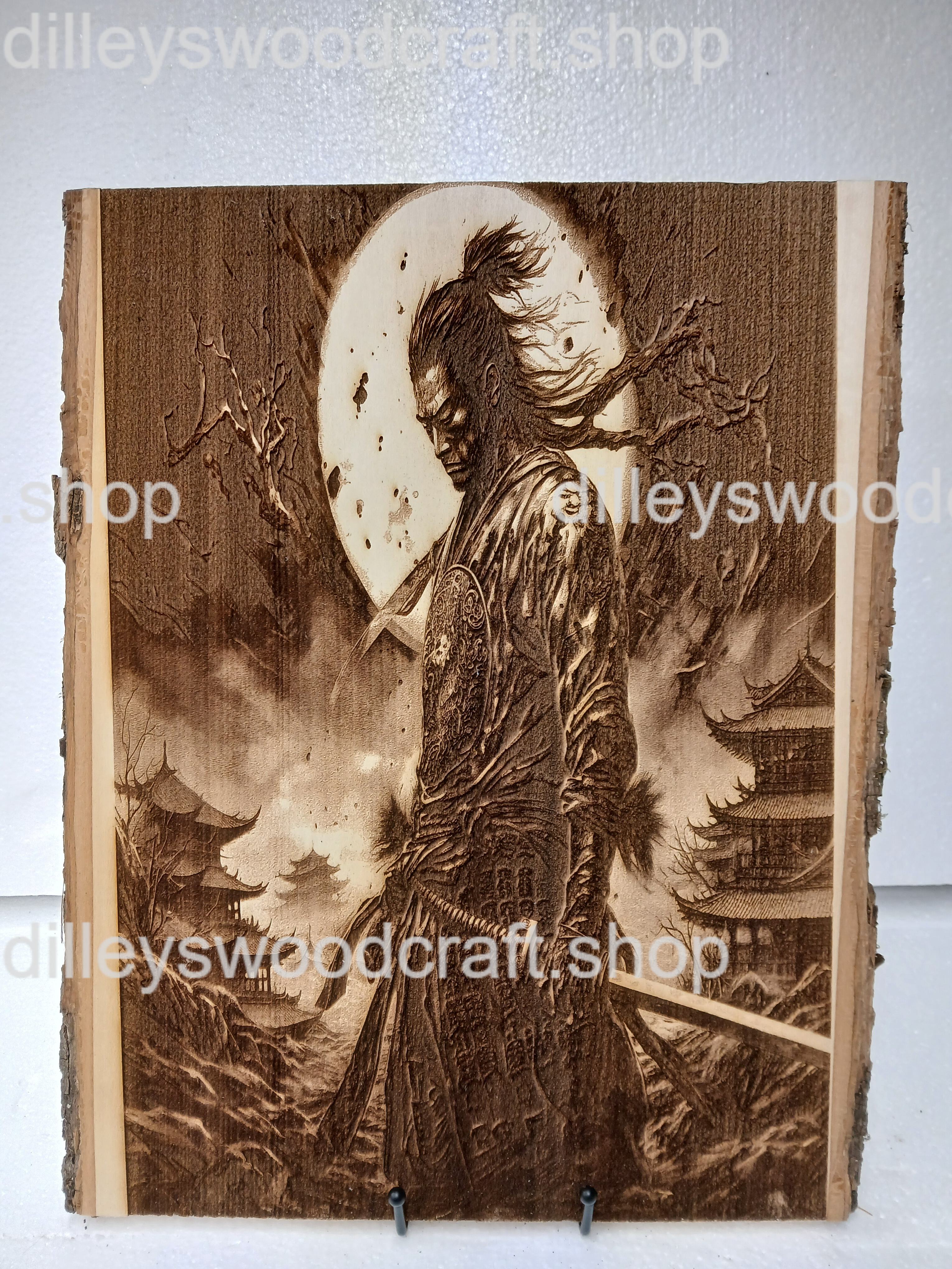 Samuri Engraving